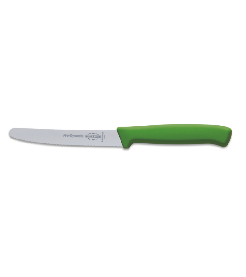 Dick Knife Prodynamic Utility Knife Serrated Edge Green 11 cm